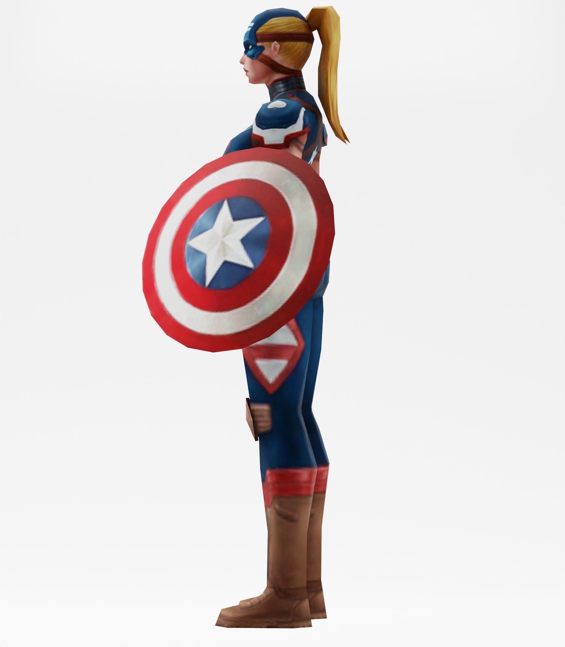 Captain America 3d model 3D model_13