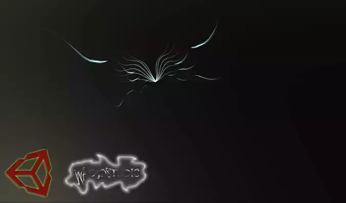 VFX Unity 3D Bow Power Shot 3D model
