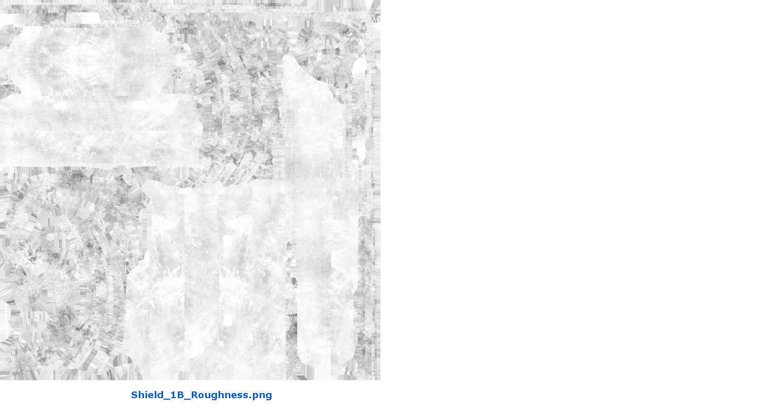 Shield 1B Low-poly 3D model_10