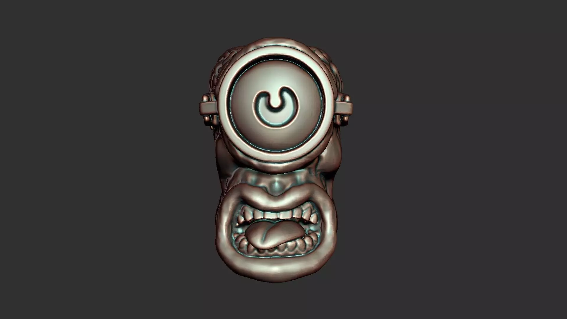 Cyclops beads 3D print model_0
