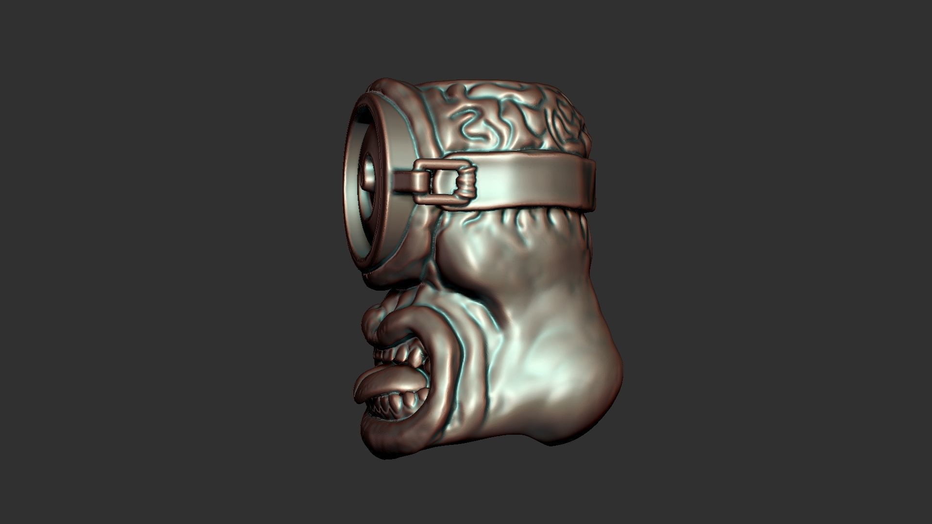 Cyclops beads 3D print model_5