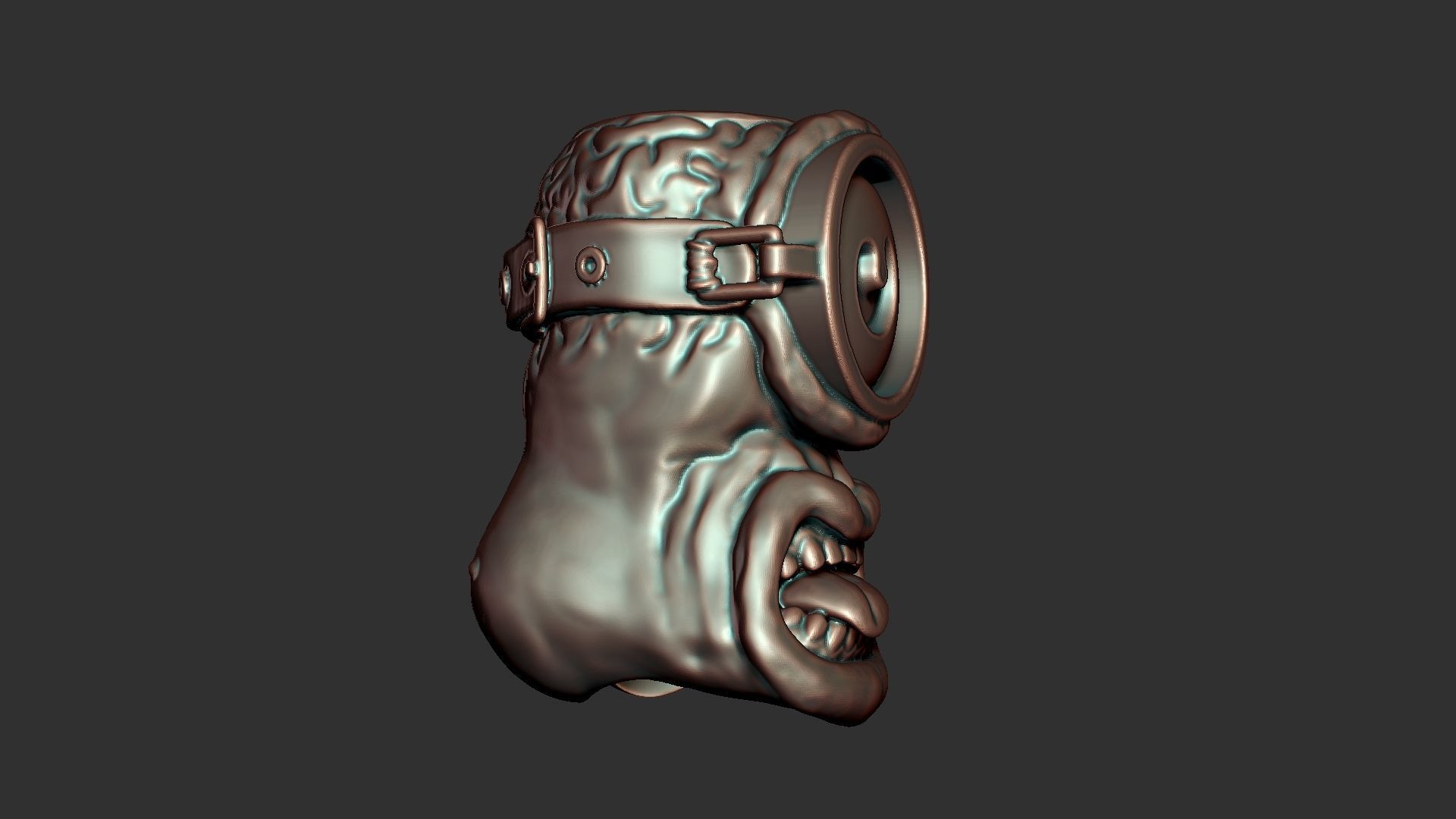 Cyclops beads 3D print model_4