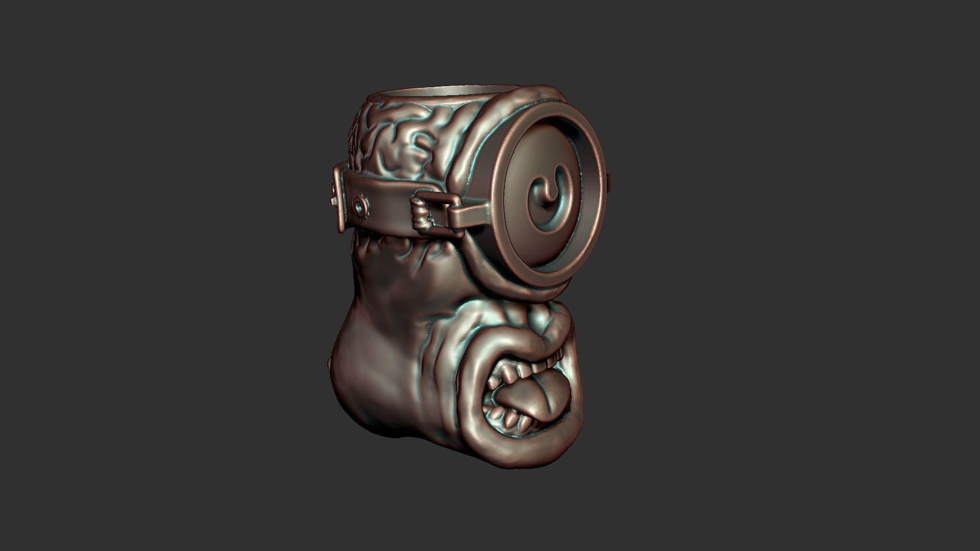 Cyclops beads 3D print model_2