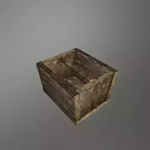 Medieval Carry Wooden Box