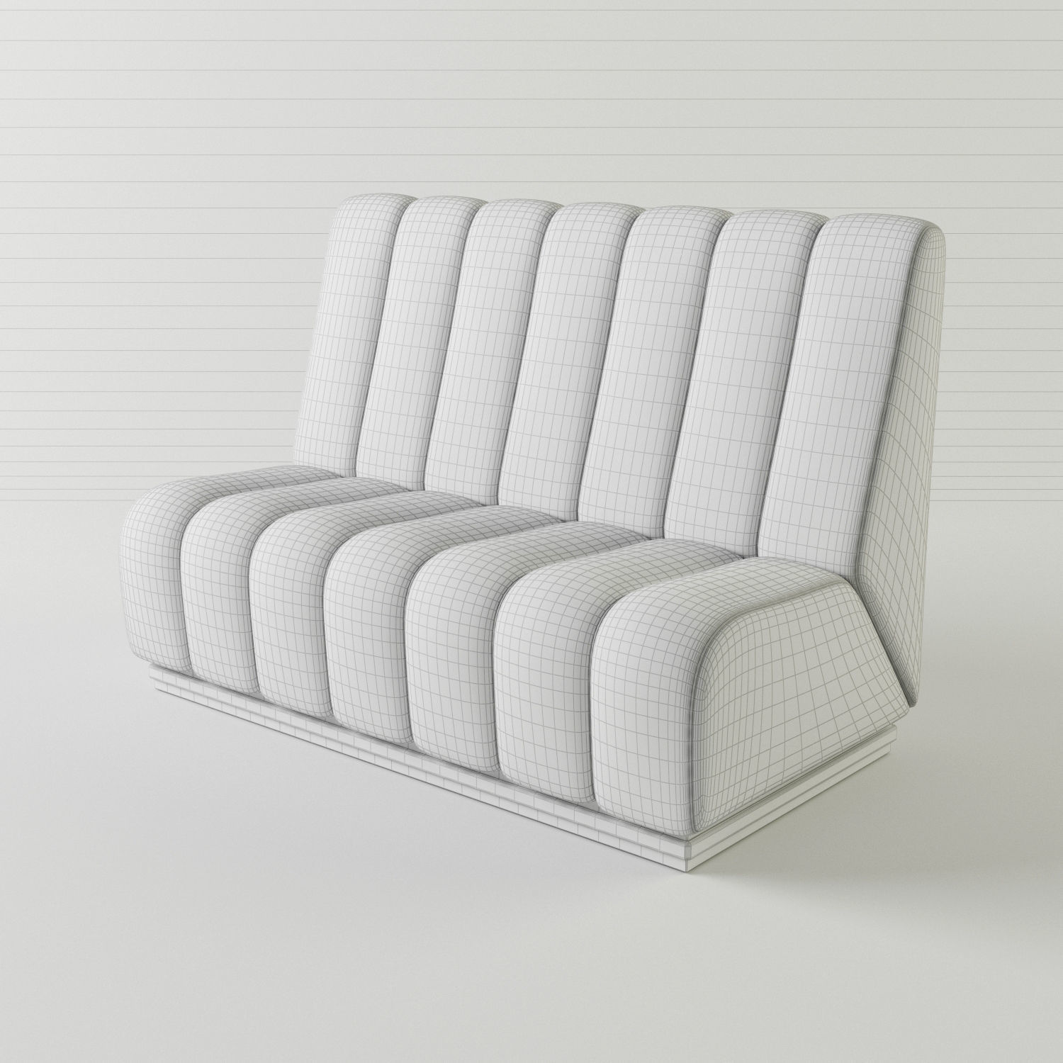 Subberjean lounge Sofa 3 colored 3D model_3
