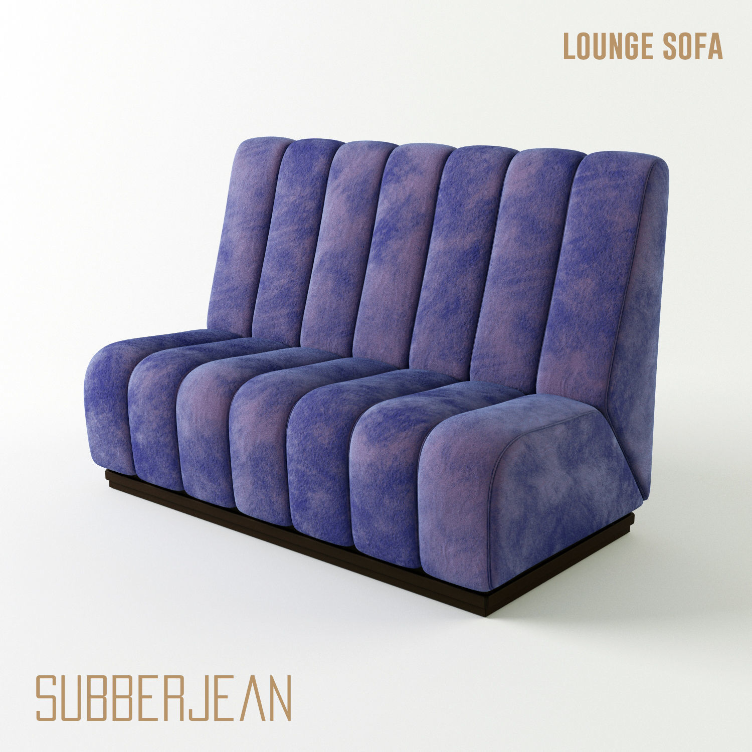 Subberjean lounge Sofa 3 colored 3D model_2