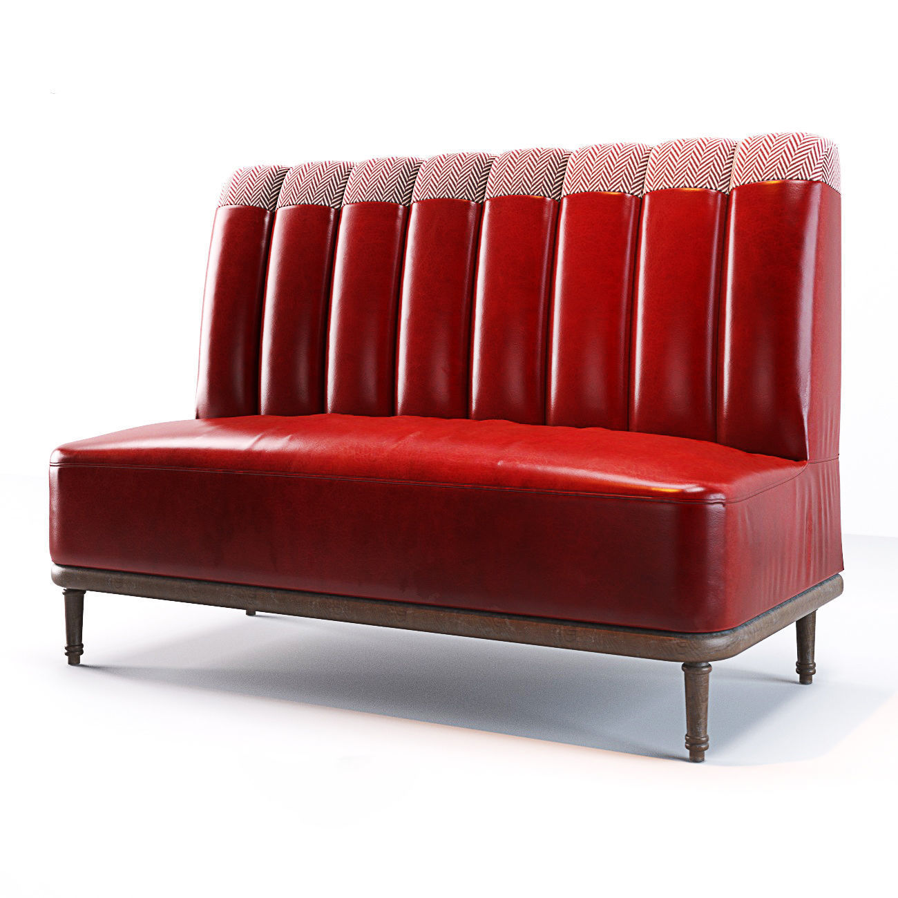 Holborn Dining Lounge Sofa 3D model_2