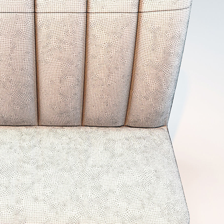 Holborn Dining Lounge Sofa 3D model_5