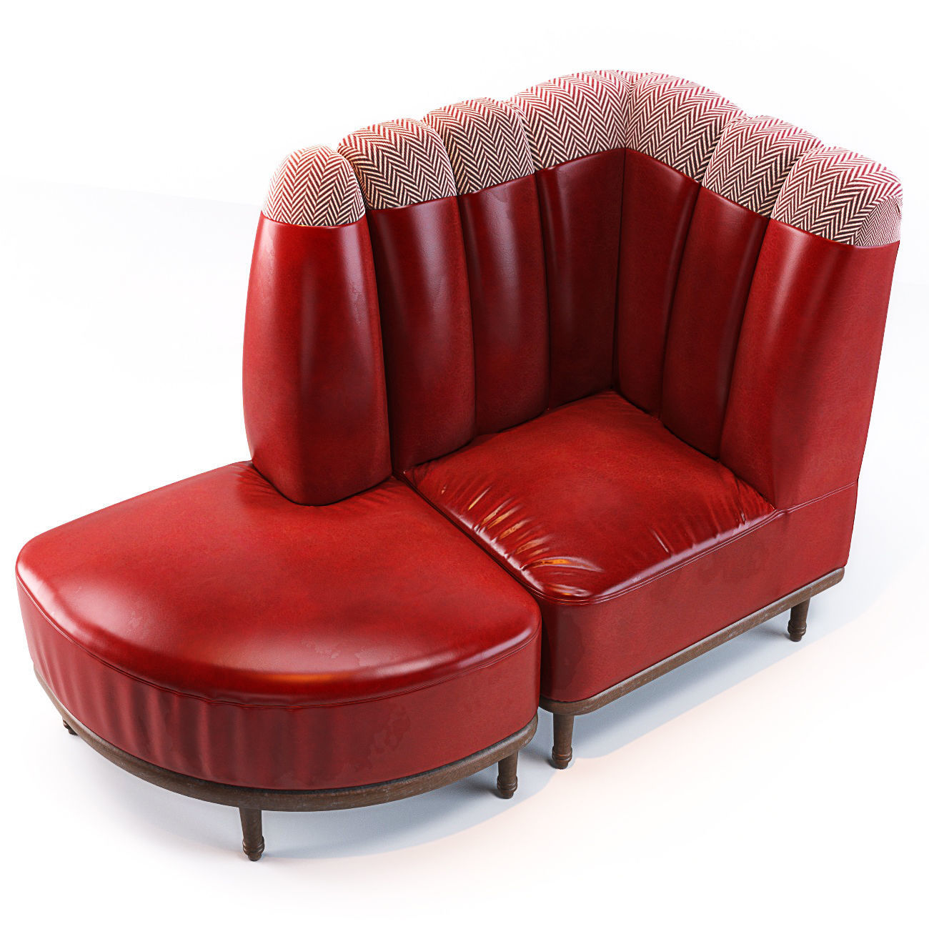 Holborn Dining Lounge Sofa Corners 3D model_1