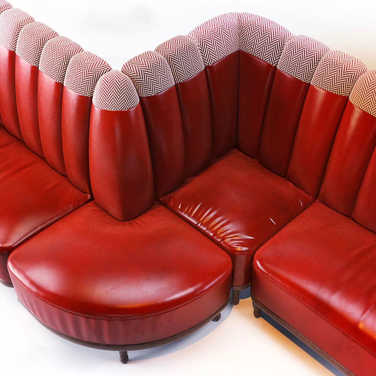 Holborn Dining Lounge Sofa Corners 3D model_0