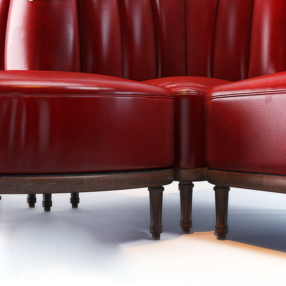 Holborn Dining Lounge Sofa Corners 3D model_4