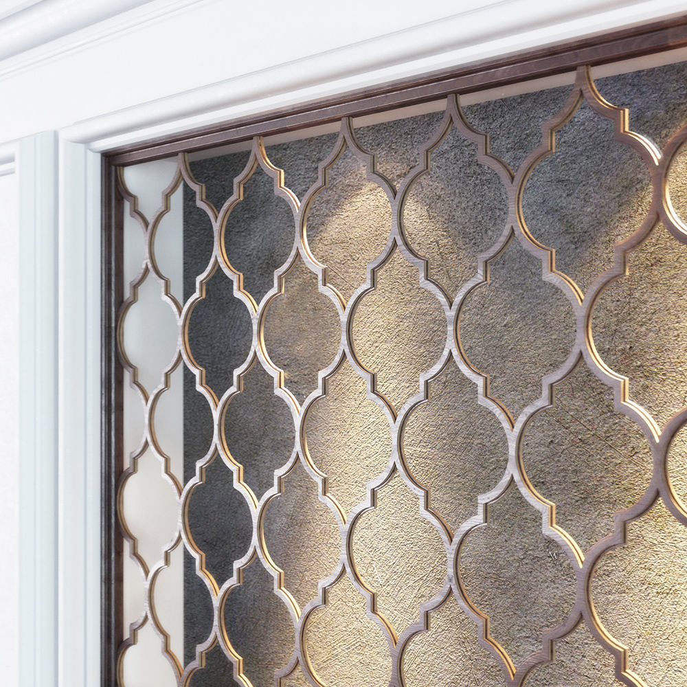 Wooden Panels 3 colored Subberjean 3D model_1