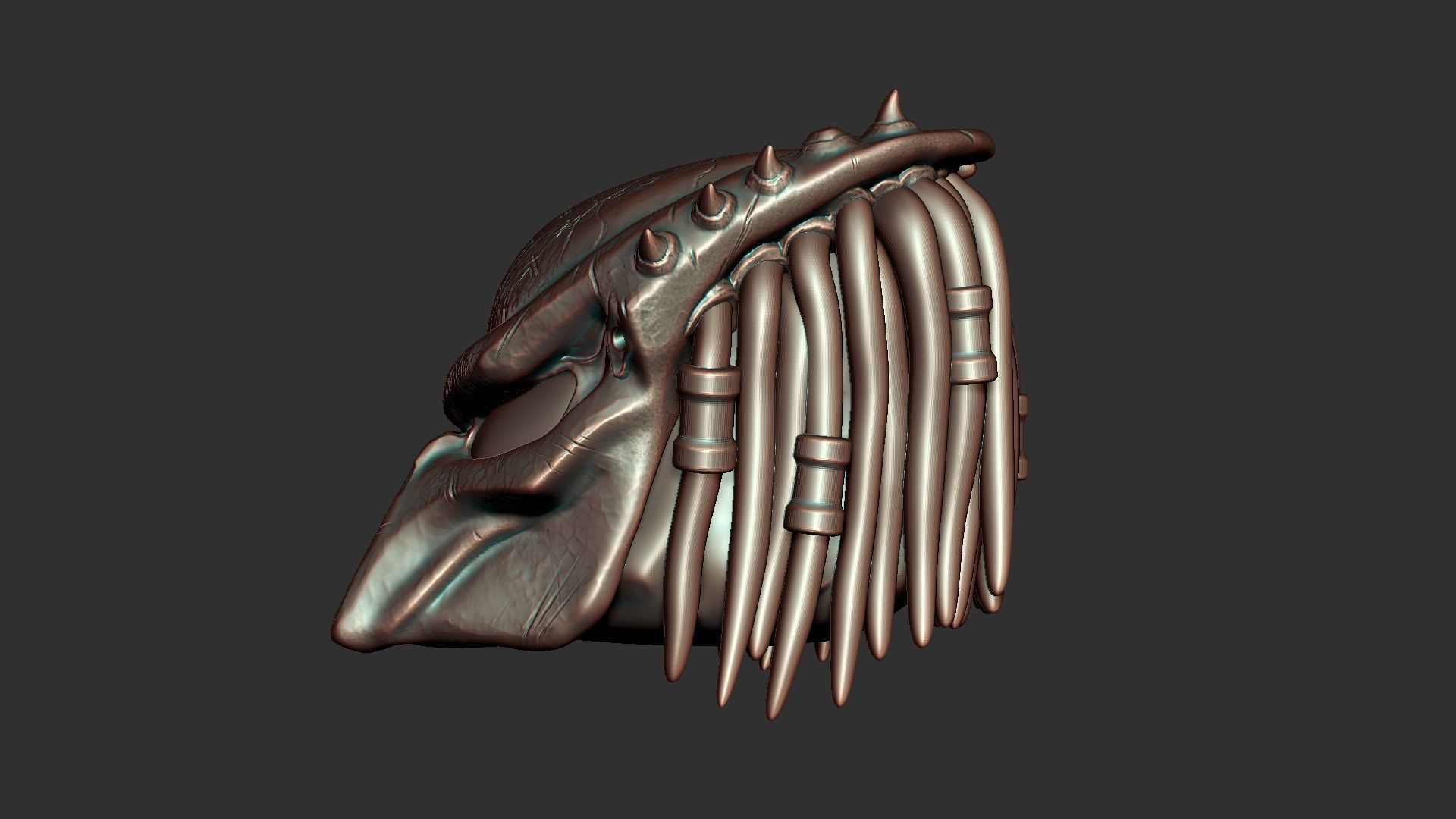 Predator beads 3D print model_2