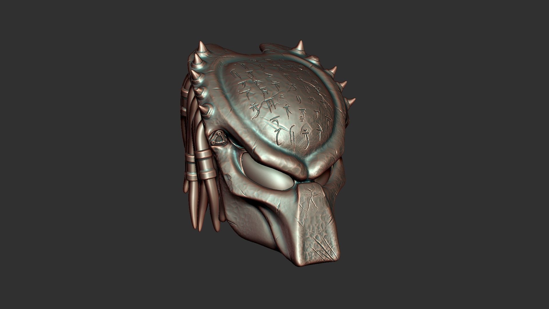 Predator beads 3D print model_3