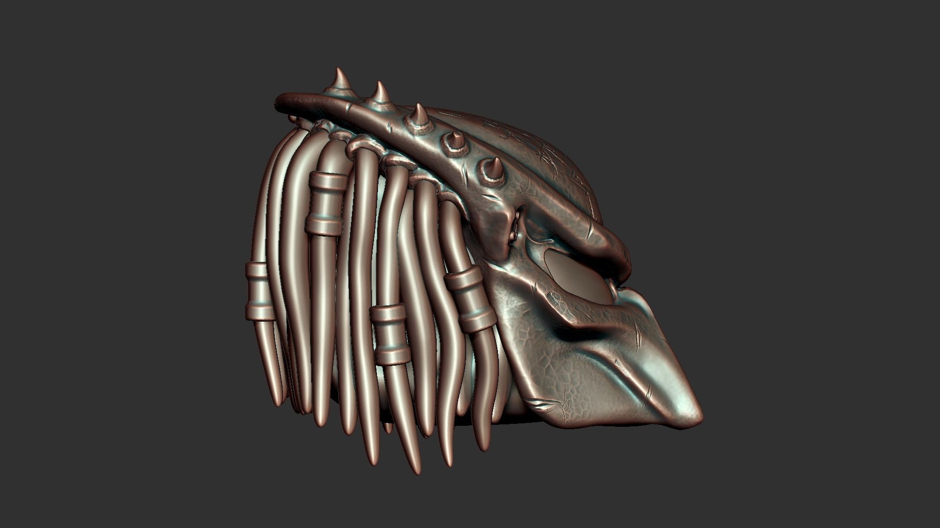 Predator beads 3D print model_4