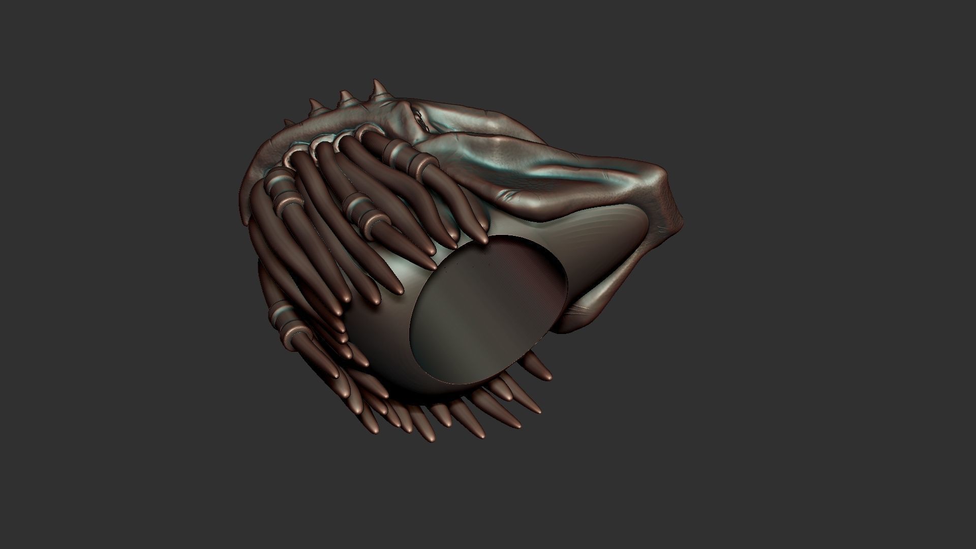 Predator beads 3D print model_5