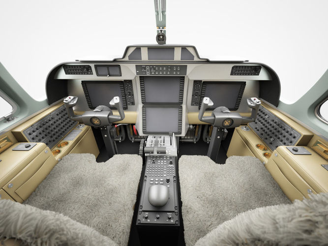 Aircraft Cockpit 3D model