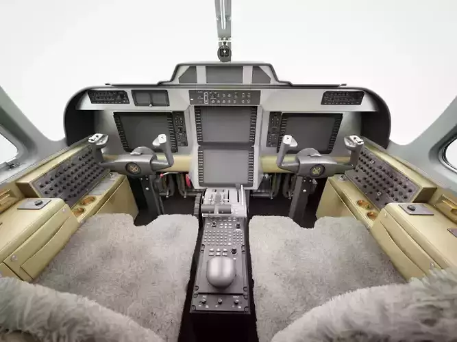 Aircraft Cockpit 3D model
