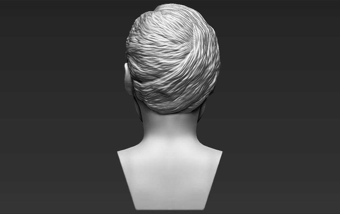 Rihanna 3D printing ready stl obj formats 3D print model_34