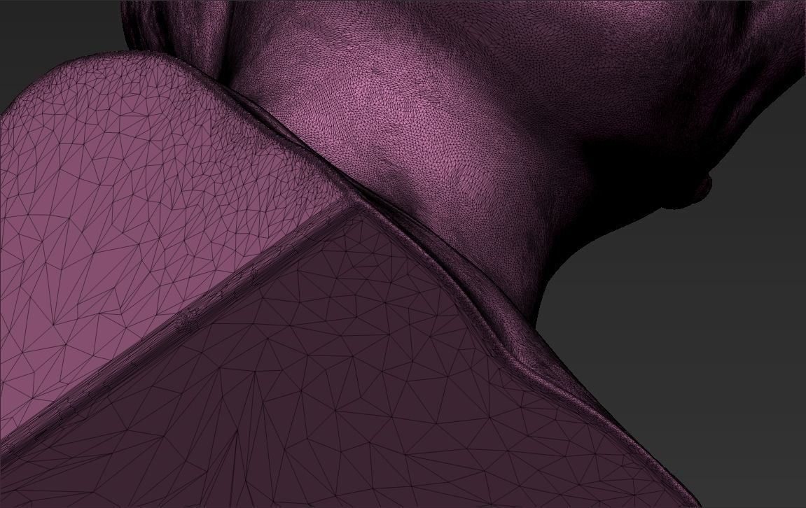 Rihanna 3D printing ready stl obj formats 3D print model_51