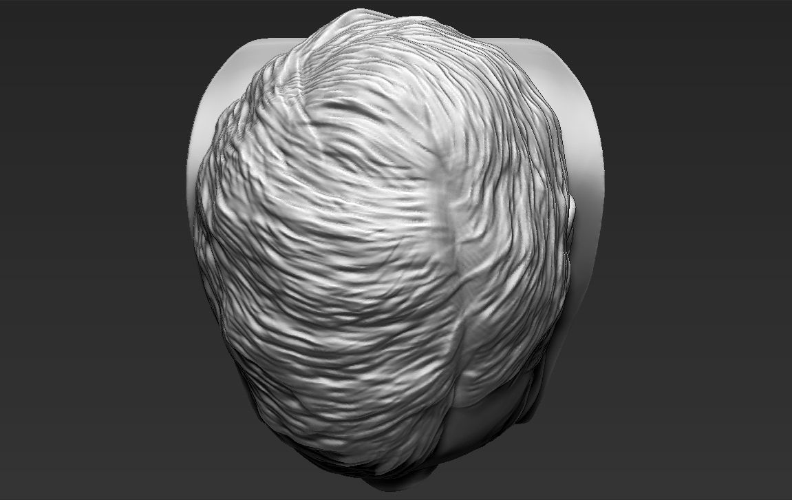 Rihanna 3D printing ready stl obj formats 3D print model_17