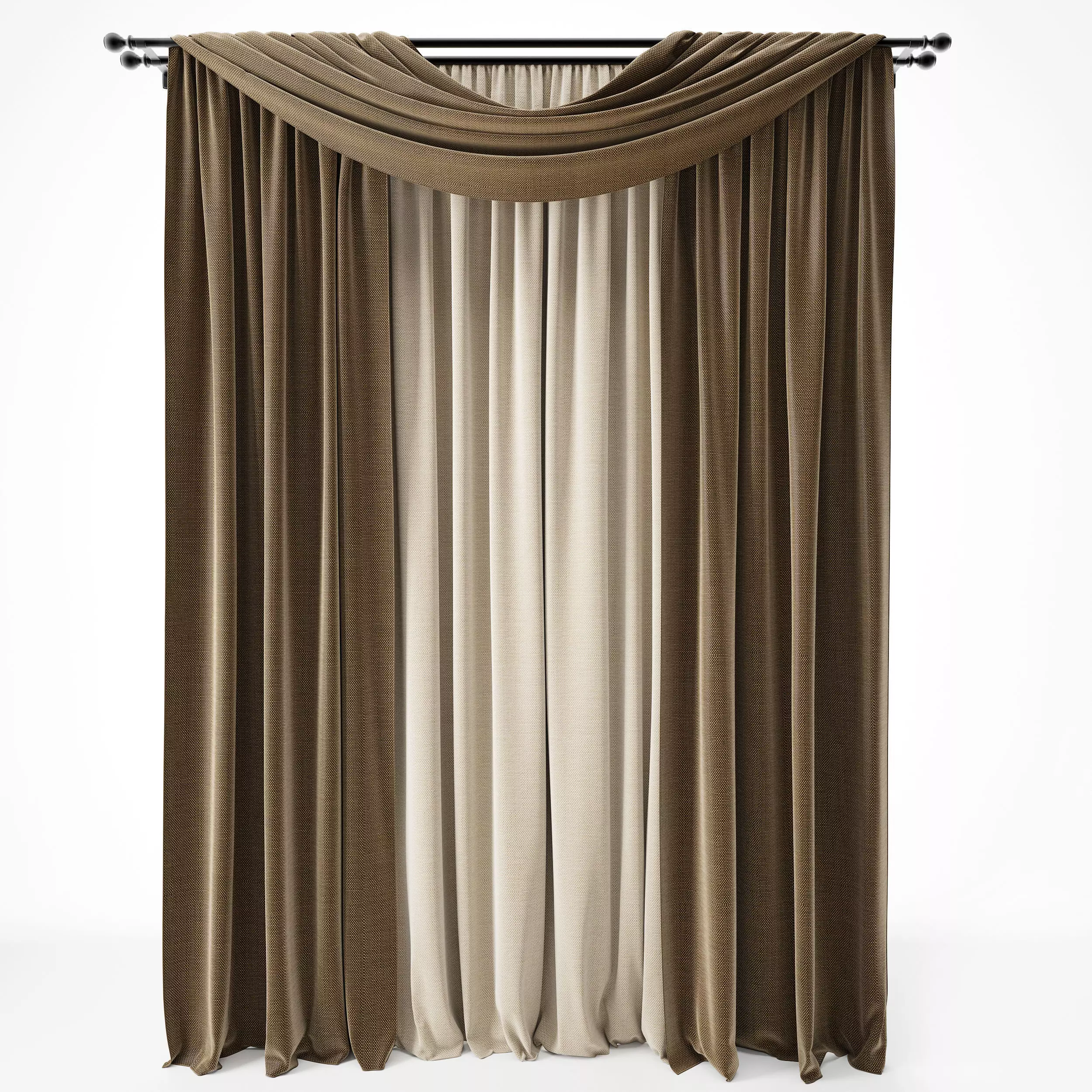 Curtain 93 3D model_0