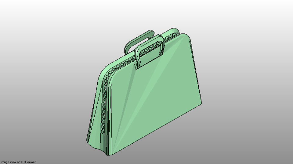 Briefcase - Portfolio 3D model_5