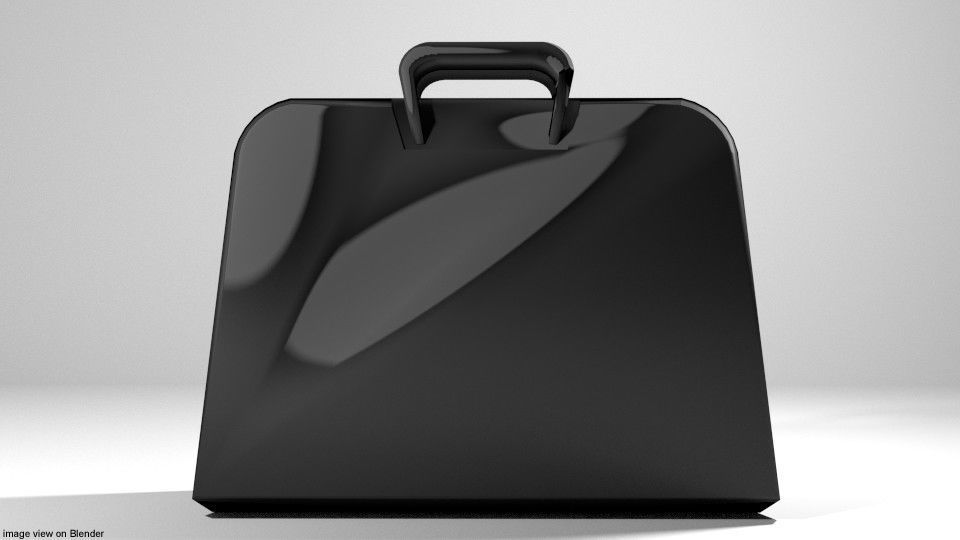 Briefcase - Portfolio 3D model_1