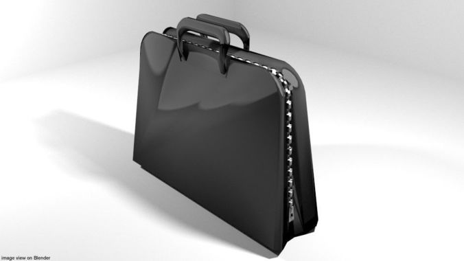 Briefcase - Portfolio 3D model