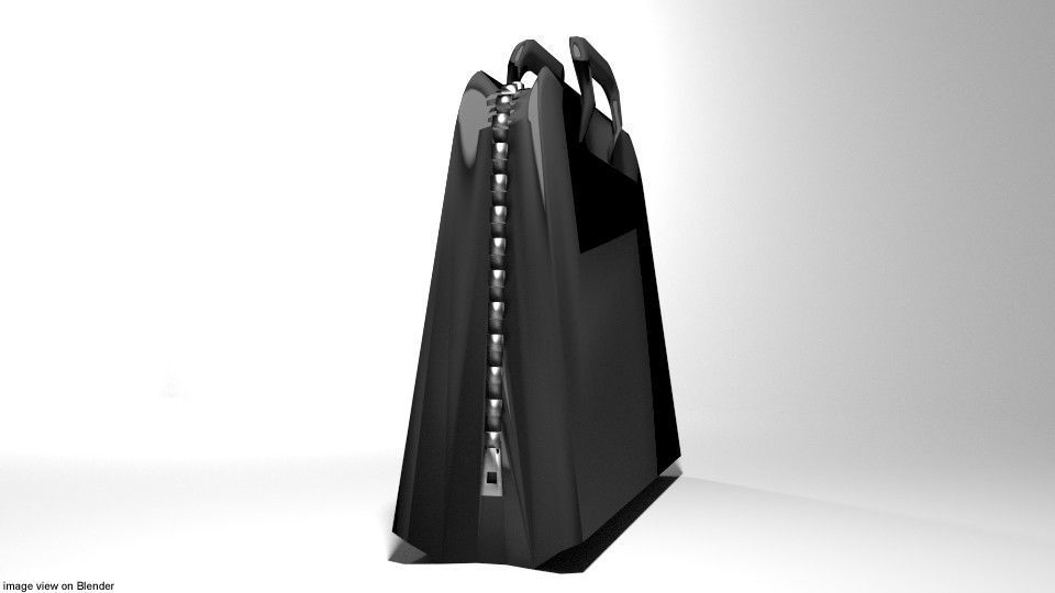 Briefcase - Portfolio 3D model_2