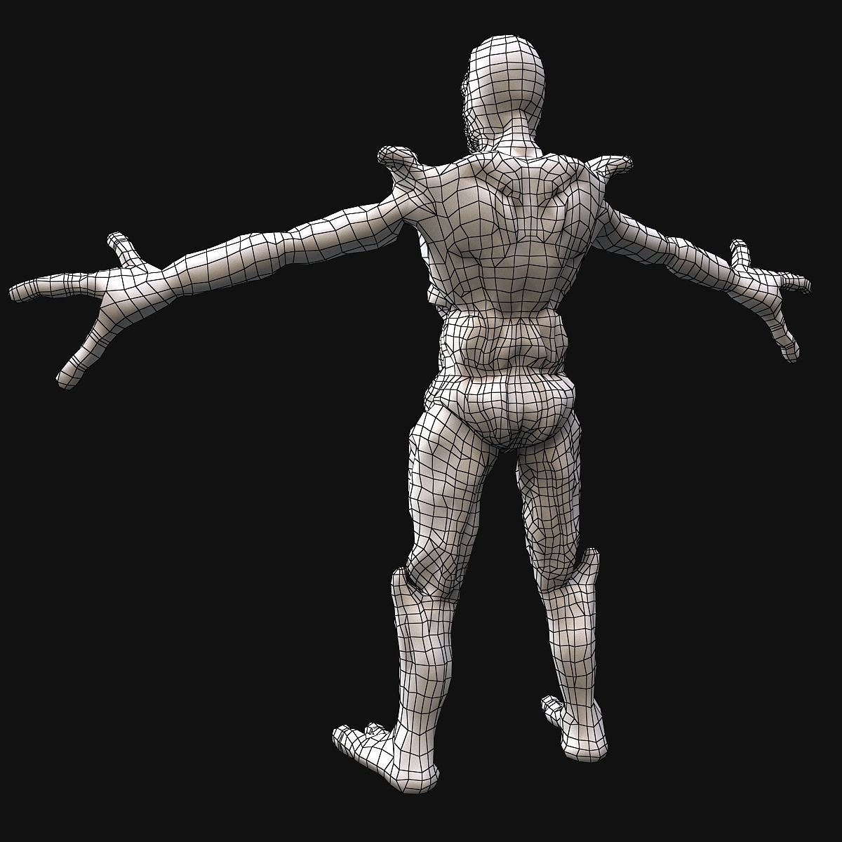 Monster zombie 3D model_9