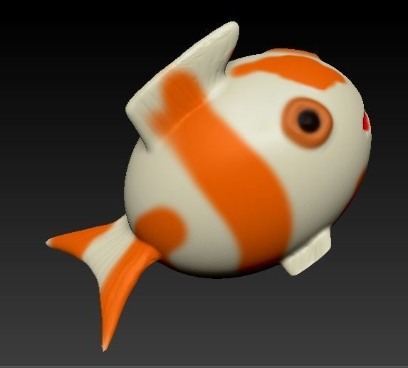 Mahighermez koi fish 3D model_4