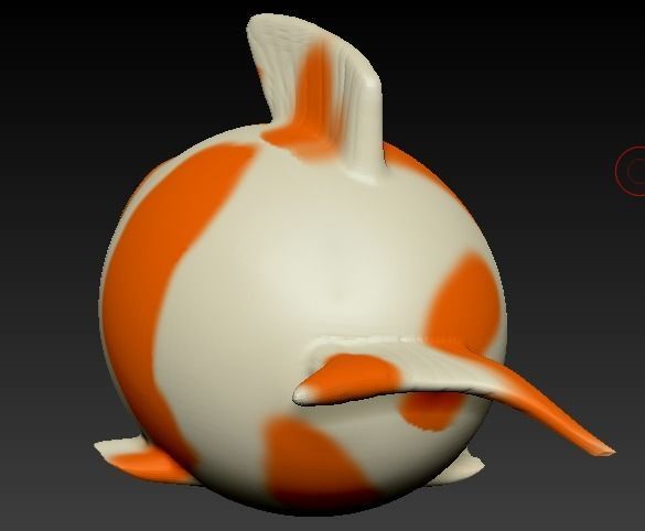 Mahighermez koi fish 3D model_2