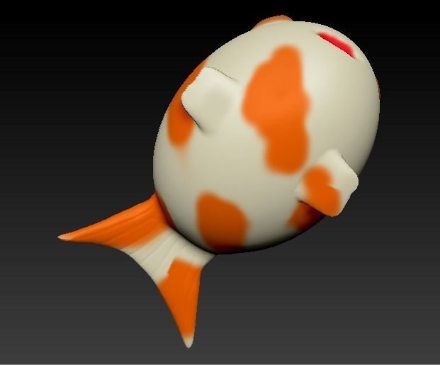 Mahighermez koi fish 3D model_3