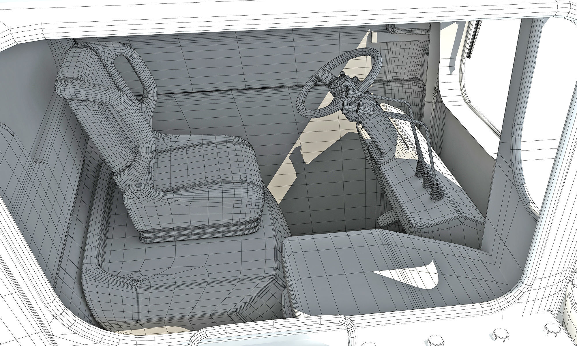 Mining Vehicles Models 3D model_20