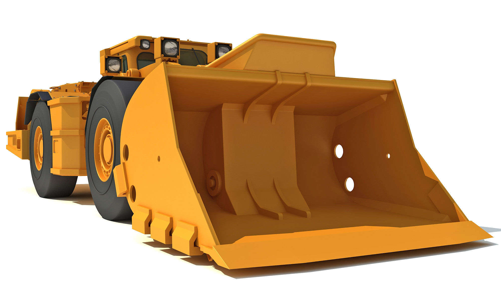Mining Vehicles Models 3D model_9