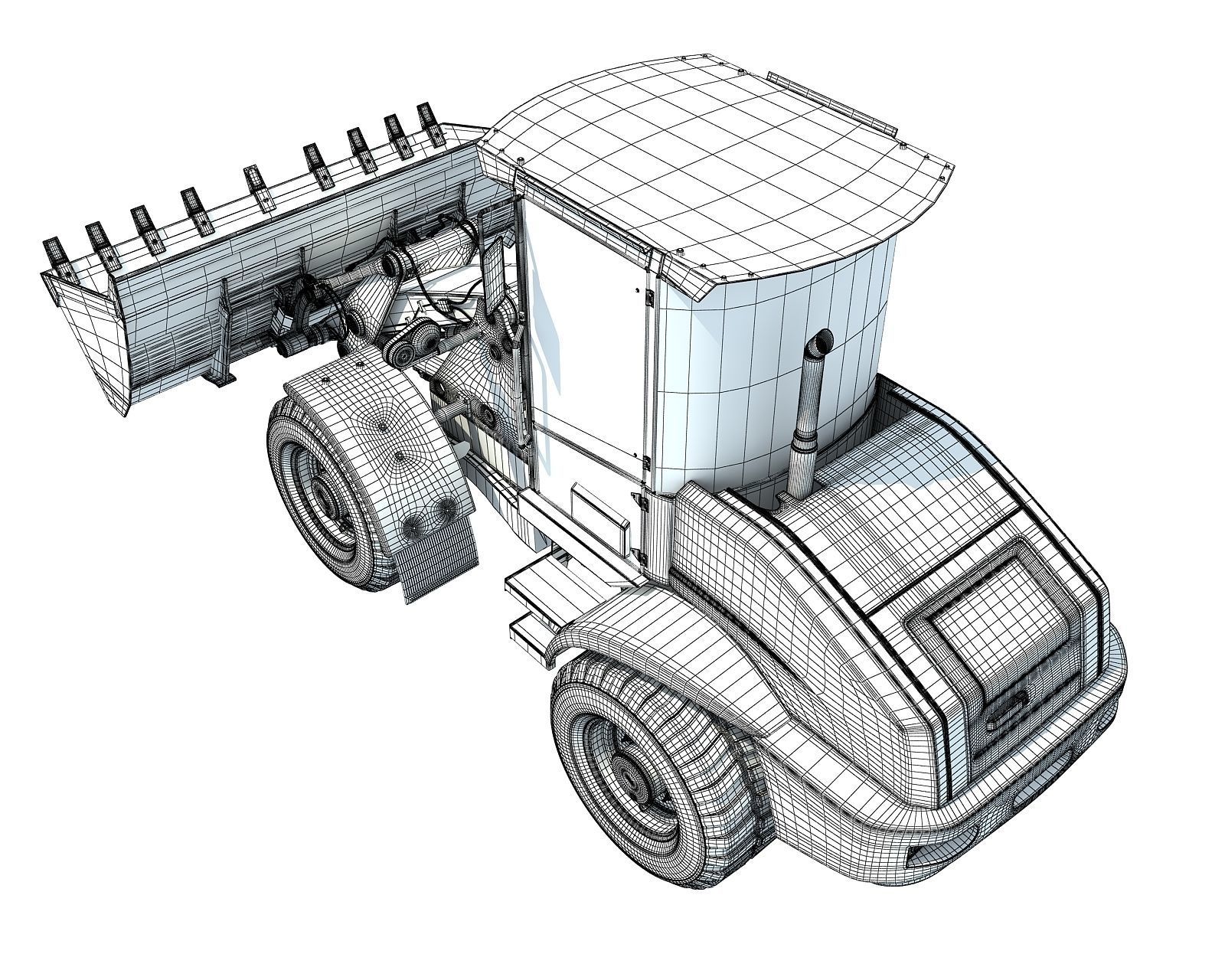 Mining Vehicles Models 3D model_32