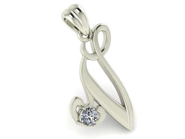 Pendant T00922 3D print model_1