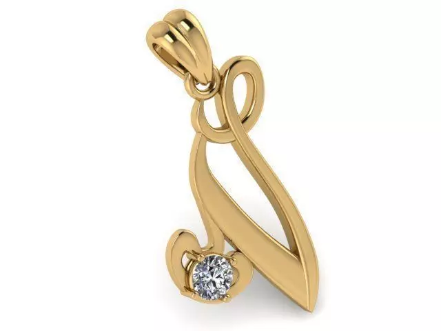 Pendant T00922 3D print model_0