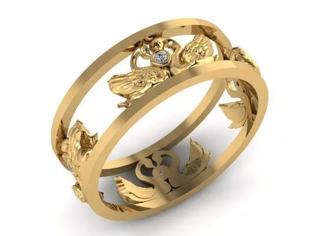 Ring T00927 3D print model_0