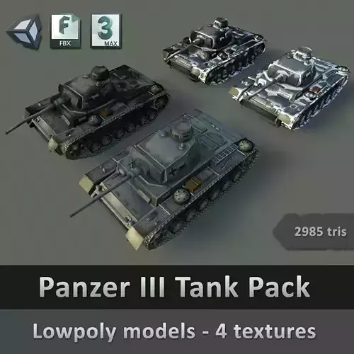 Panzer III Tank Pack