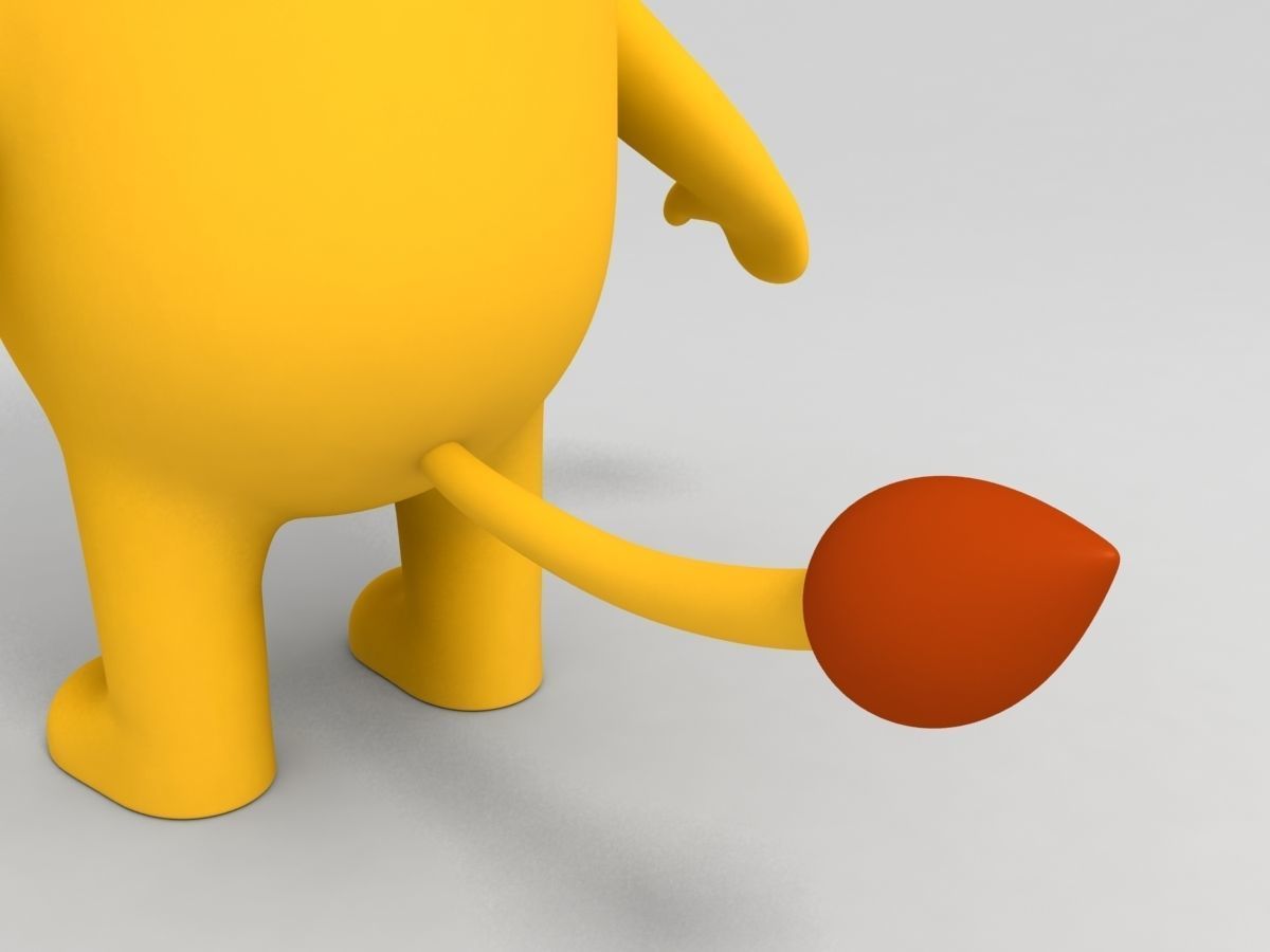 Rigged Lion Character 3D model_14