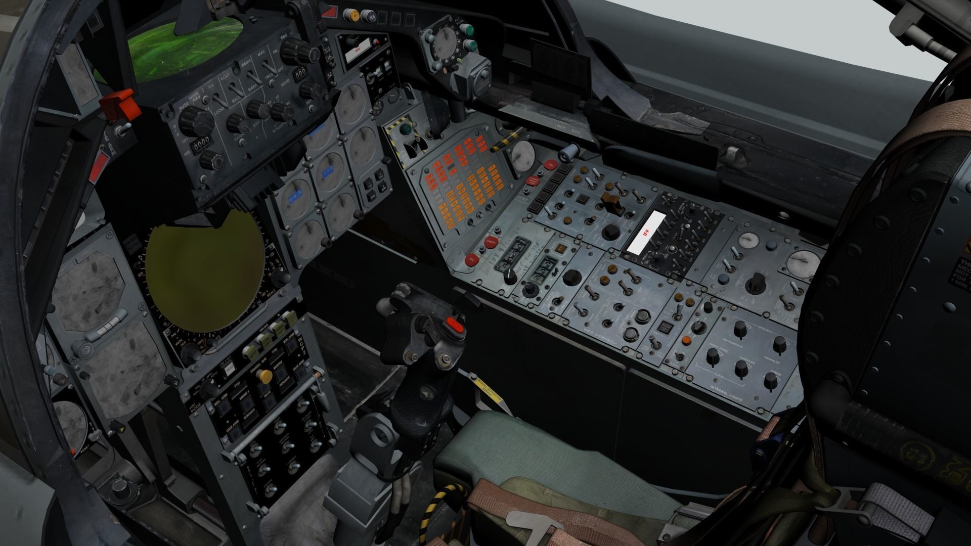 Tornado GR1 3D Cockpit  3D model_7