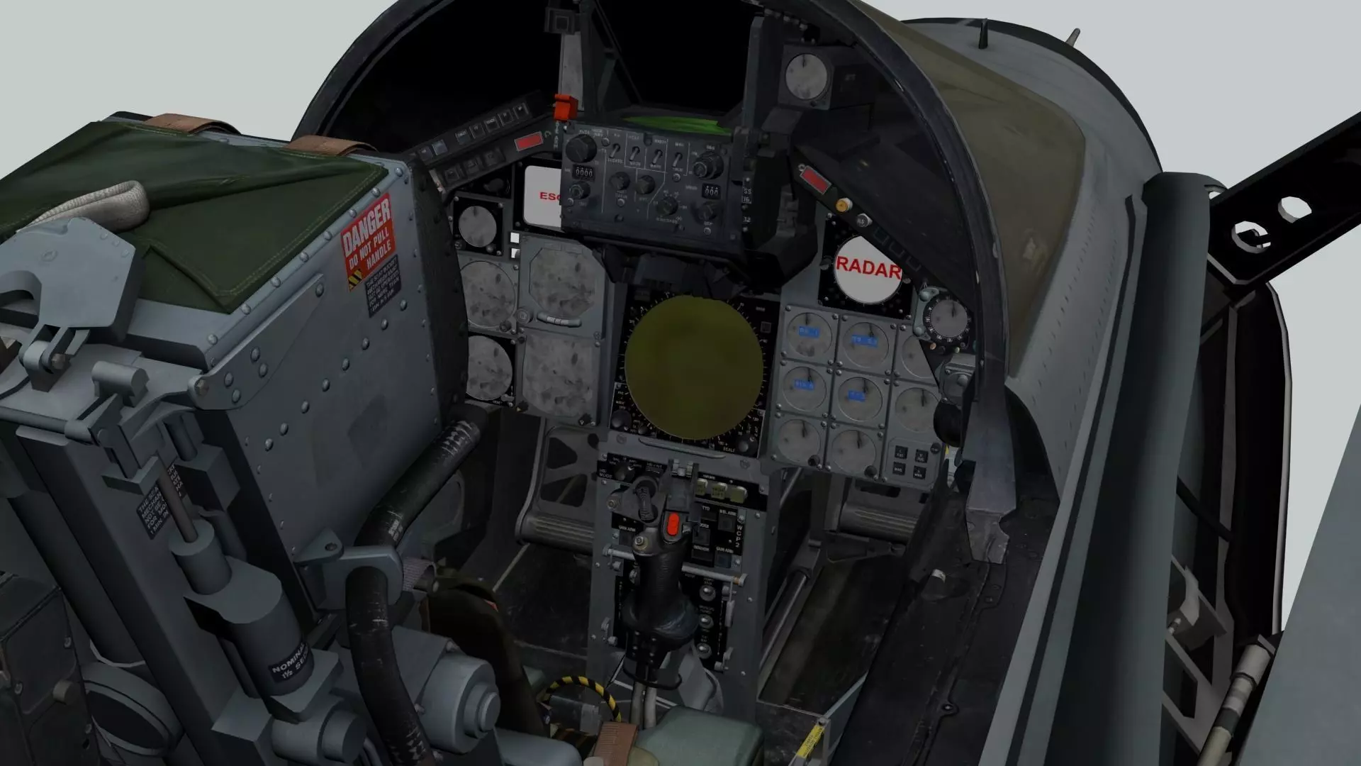 Tornado GR1 3D Cockpit  3D model_0