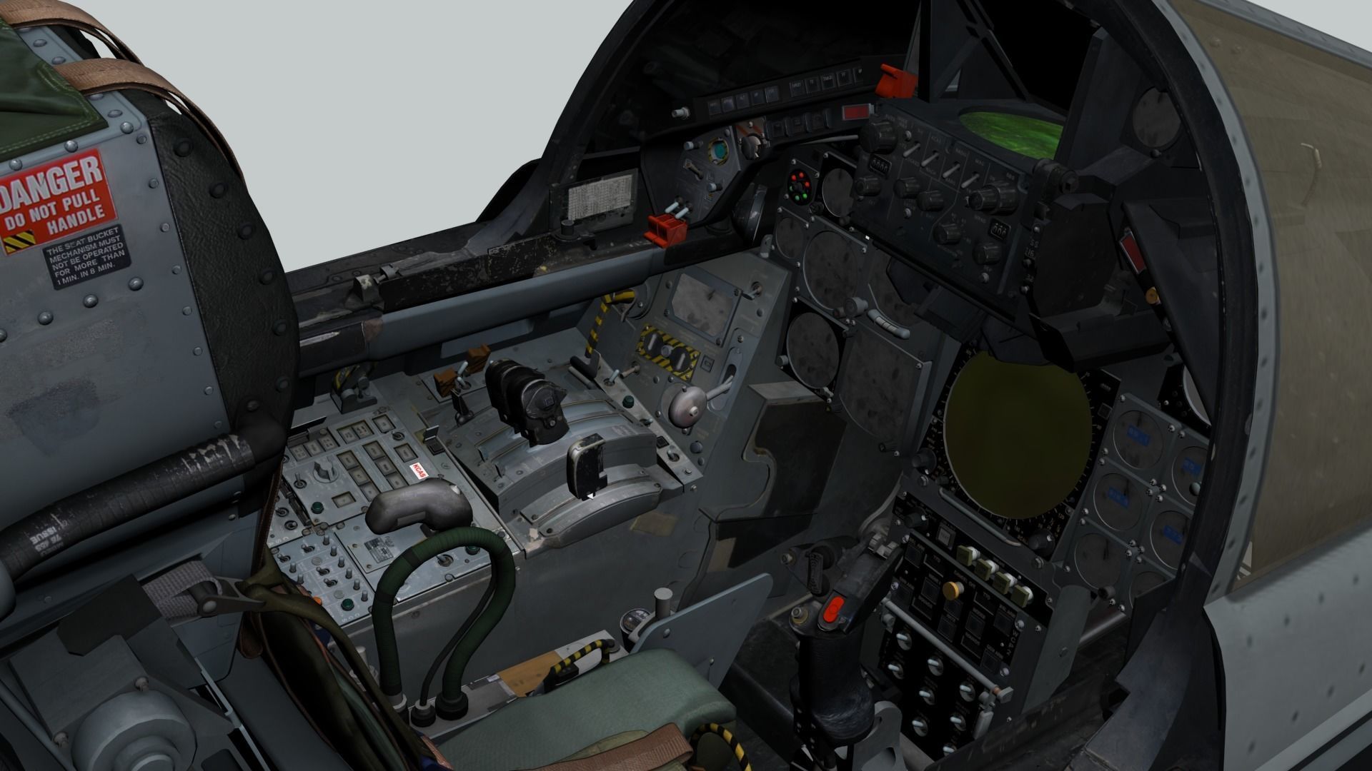 Tornado GR1 3D Cockpit  3D model_4