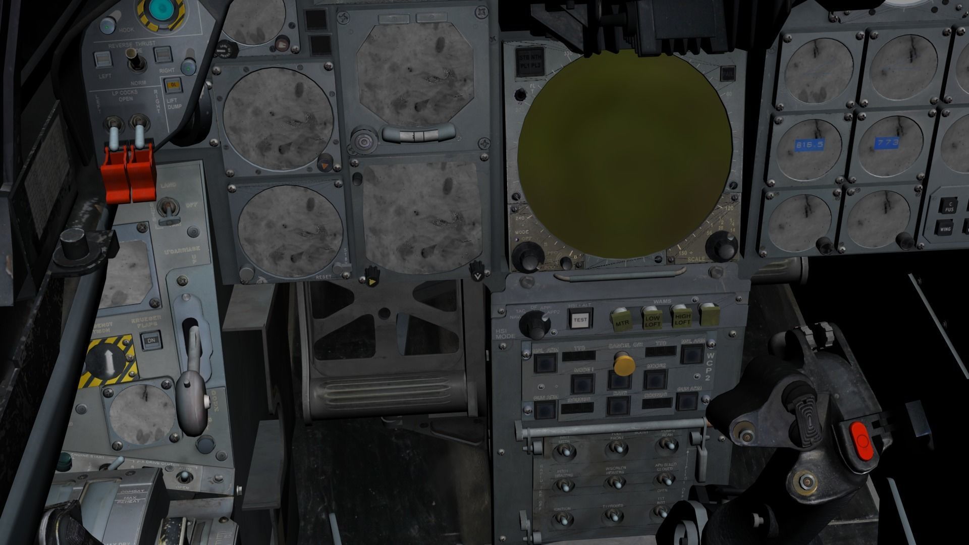 Tornado GR1 3D Cockpit  3D model_9