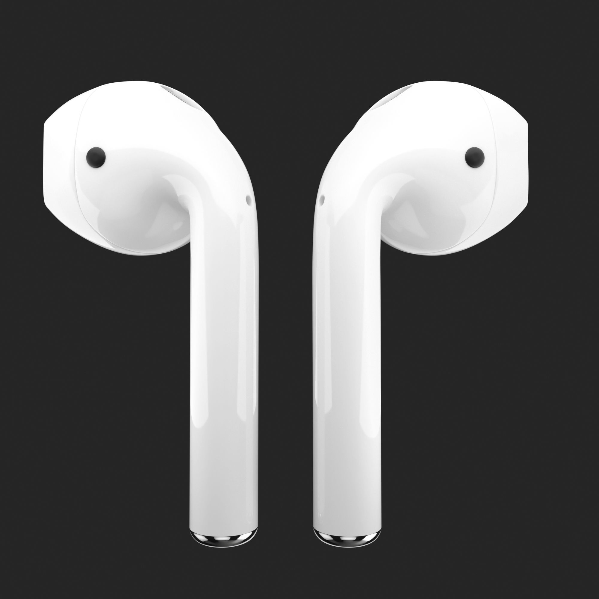Apple Airpods 3D model_6