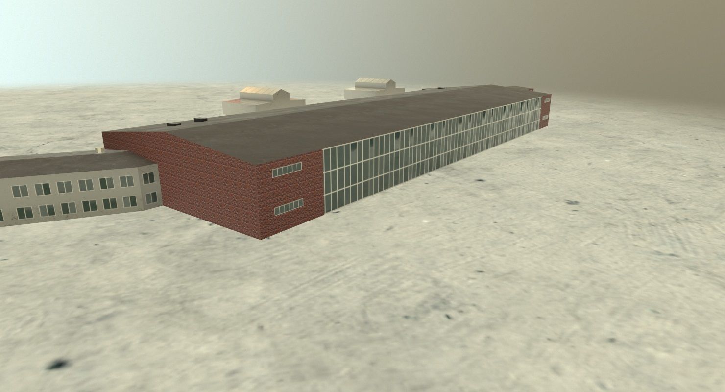 EDDB Hangar 7 Low-poly 3D model_5