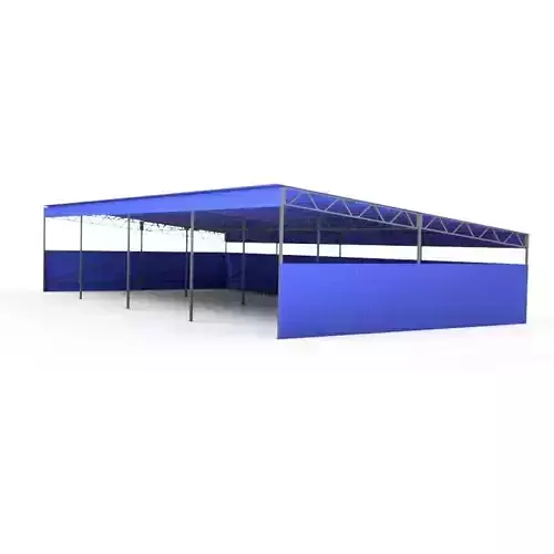 Industrial canopy 3D model