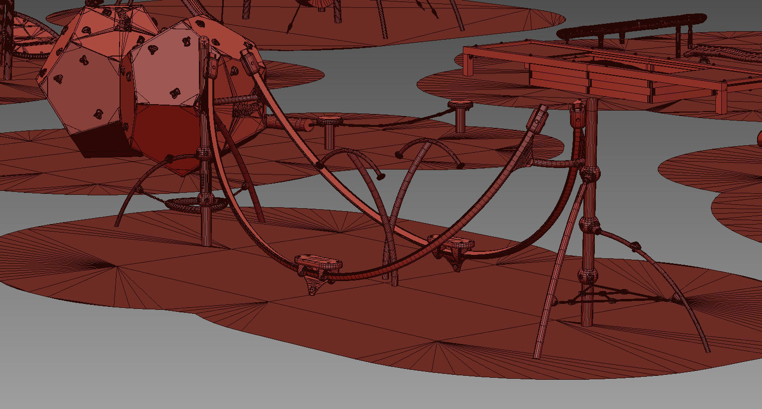 Modern playground 2 3D model_12